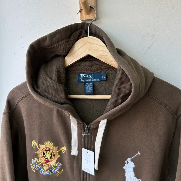 [SOLD OUT] 폴로 랄프로렌 브라운 빅포니 후드 집업