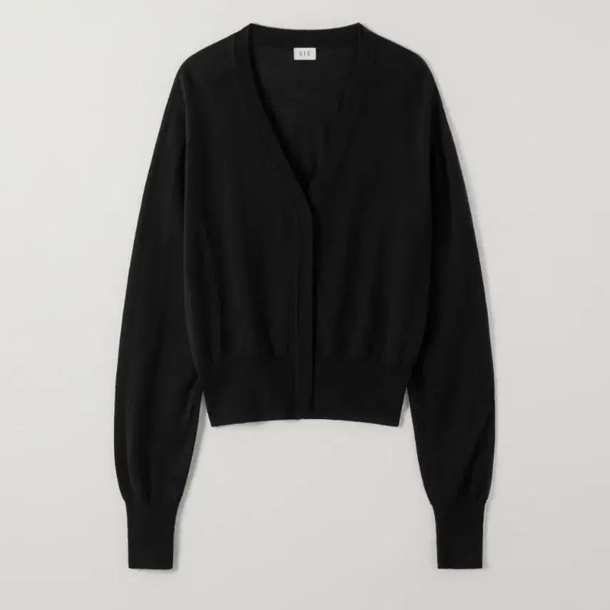[SOLD OUT] (새상품)시에sie 썸미니 루즈 가디건 블랙