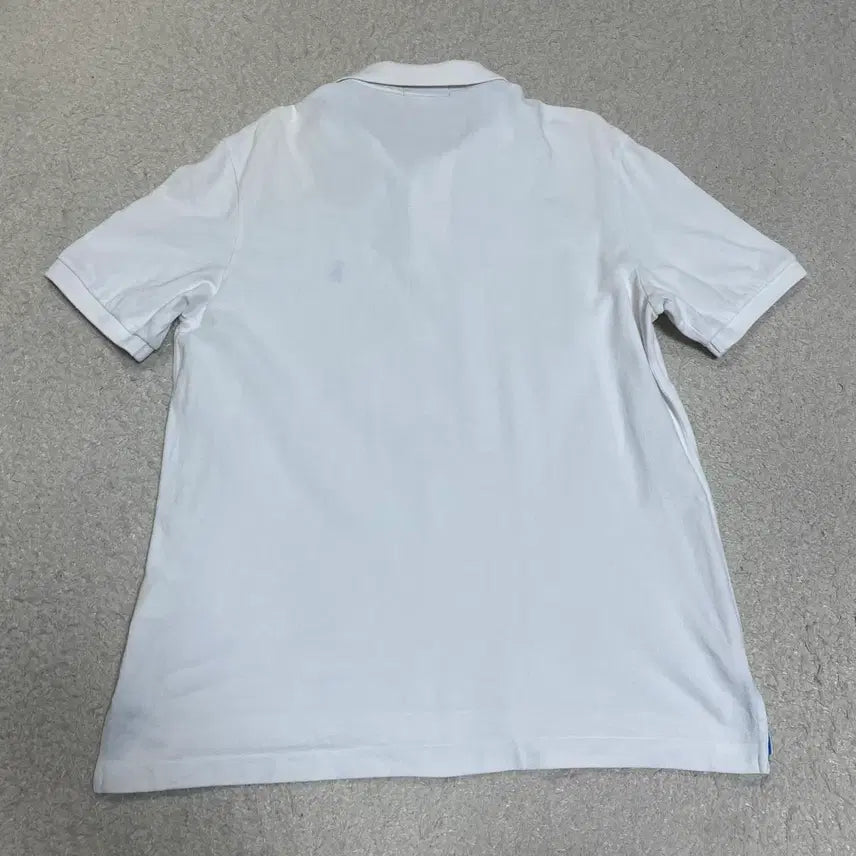 [SOLD OUT] 헤지스 흰색 반팔 카라티 100