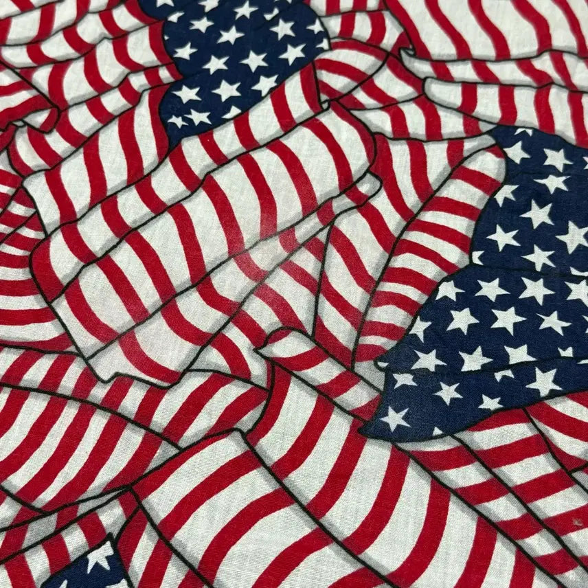 [SOLD OUT] 빈티지 미국 국기 반다나(개당가격) |  Made in USA