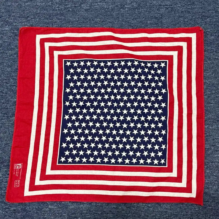 [SOLD OUT] 빈티지 미국 국기 반다나(개당가격) |  Made in USA