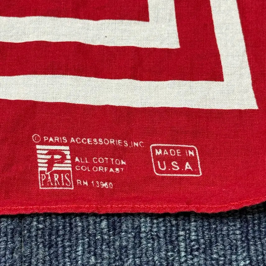 [SOLD OUT] 빈티지 미국 국기 반다나(개당가격) |  Made in USA
