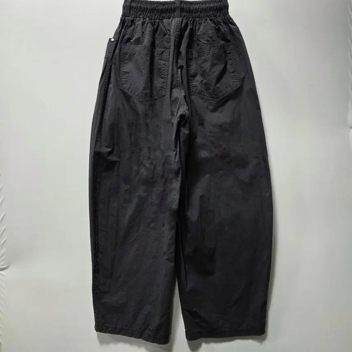 [SOLD OUT] SETTLE 밴딩 와이드 카고 팬츠 26041616