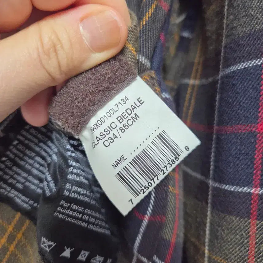 [SOLD OUT] 바버 비데일 자켓 34 사이즈