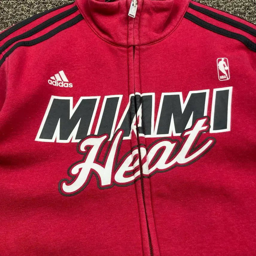[SOLD OUT] 아디다스 nba 마이애미히트 레드 코튼 져지