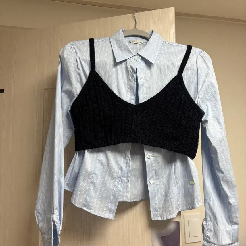 [SOLD OUT] 루앤메리 셔츠 뷔스티에 세트