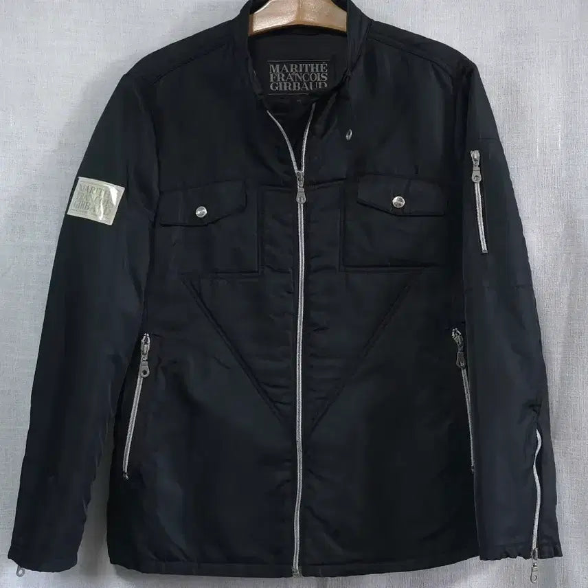 [BUNJANG] Marithe Francois Girbaud Lightweight Padded Windbreaker Rider Jacket / 마리떼프랑소와저버 정품 얇은 패딩 바람막이 점퍼 라이더 자켓 95 바이크