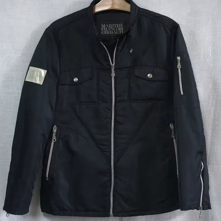 [BUNJANG] Marithe Francois Girbaud Lightweight Padded Windbreaker Rider Jacket / 마리떼프랑소와저버 정품 얇은 패딩 바람막이 점퍼 라이더 자켓 95 바이크