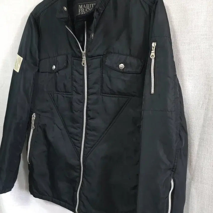 [BUNJANG] Marithe Francois Girbaud Lightweight Padded Windbreaker Rider Jacket / 마리떼프랑소와저버 정품 얇은 패딩 바람막이 점퍼 라이더 자켓 95 바이크