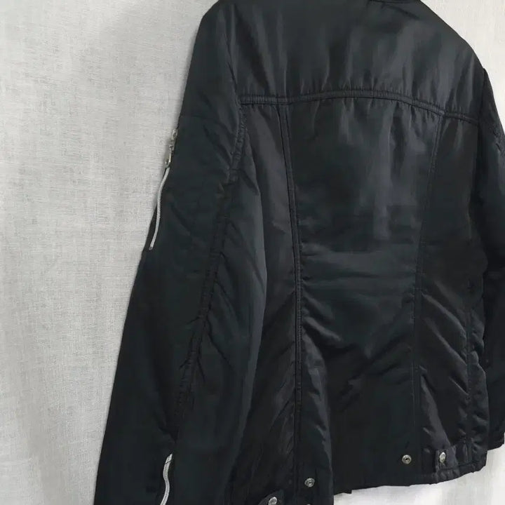 [BUNJANG] Marithe Francois Girbaud Lightweight Padded Windbreaker Rider Jacket / 마리떼프랑소와저버 정품 얇은 패딩 바람막이 점퍼 라이더 자켓 95 바이크