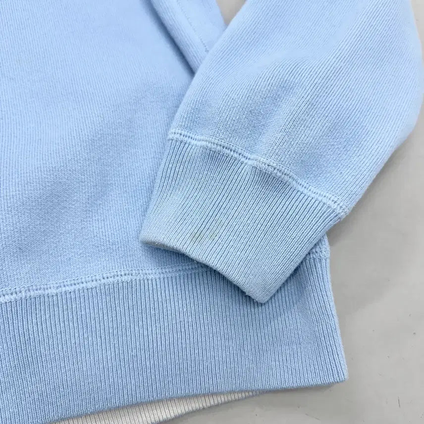 [BUNJANG] Lacoste Reversible Sky Blue Sweatshirt / 라코스테 리버시블 하늘색 색감 맨투맨