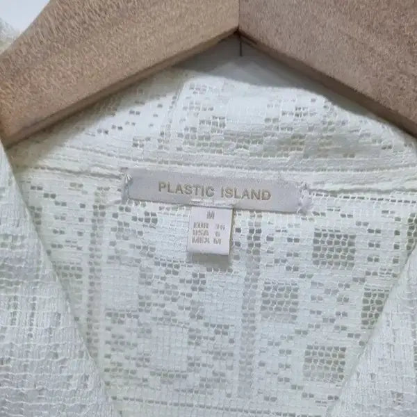 [BUNJANG] Plastic Island 23SS Crochet Jacket / 여M/플라스틱아일랜드 23SS 크로셰 자켓
