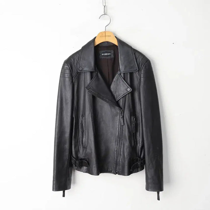 [BUNJANG] Kasibadi Lambskin Leather Zip-Up Jacket / 55/카시바디 양가죽 집업 자켓