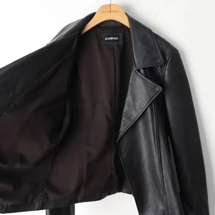[BUNJANG] Kasibadi Lambskin Leather Zip-Up Jacket / 55/카시바디 양가죽 집업 자켓