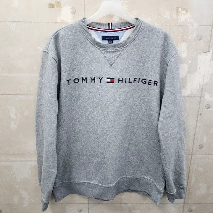[SOLD OUT] (XL)타미힐피거 정품 남성 캐주얼 맨투맨 티/110size/상태우수