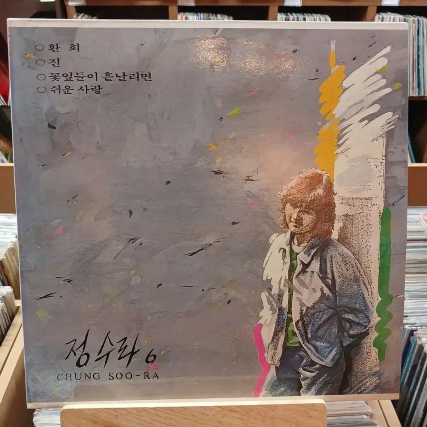 [BUNJANG] Jeong Su Ra Vol. 6 Hwanhee LP Album / 가요 초반 정수라 6집 환희 수록  LP 음반