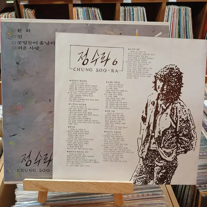 [BUNJANG] Jeong Su Ra Vol. 6 Hwanhee LP Album / 가요 초반 정수라 6집 환희 수록  LP 음반