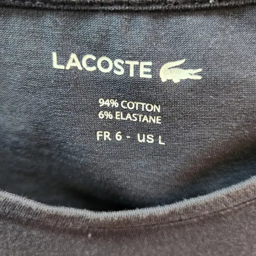 [SOLD OUT] 라코스테 스몰로고 네이비 반팔티 L(L)