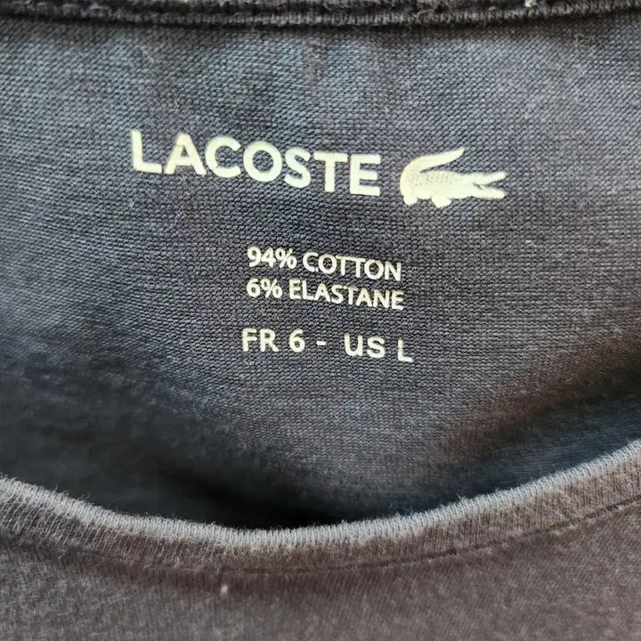 [SOLD OUT] 라코스테 스몰로고 네이비 반팔티 L(L)
