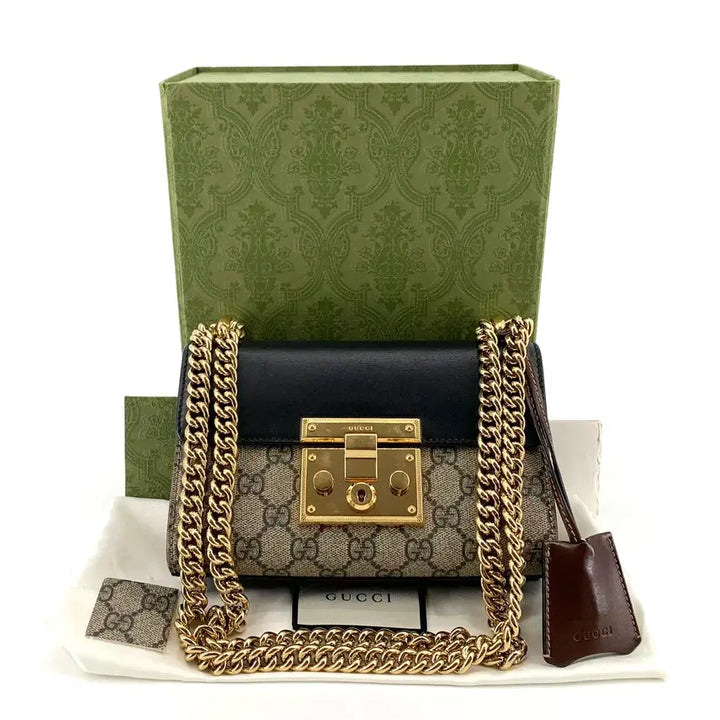 [BUNJANG] Gucci Padlock Supreme Shoulder Bag 409487 / 구찌 패들락 수프림 숄더백 409487