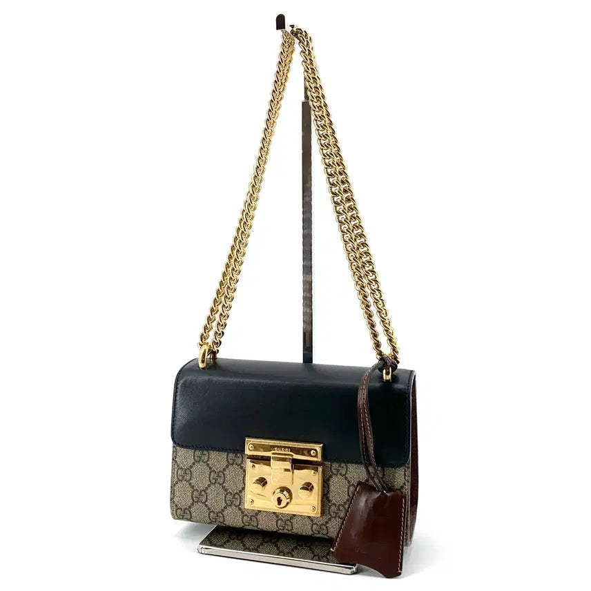 [BUNJANG] Gucci Padlock Supreme Shoulder Bag 409487 / 구찌 패들락 수프림 숄더백 409487