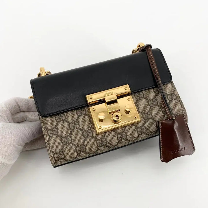 [BUNJANG] Gucci Padlock Supreme Shoulder Bag 409487 / 구찌 패들락 수프림 숄더백 409487