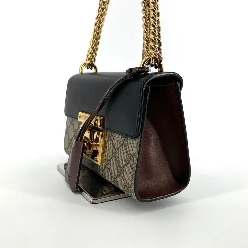 [BUNJANG] Gucci Padlock Supreme Shoulder Bag 409487 / 구찌 패들락 수프림 숄더백 409487