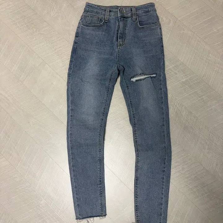 [BUNJANG] High-Waist Skinny Jeans / 하이웨스트 스키니 청바지