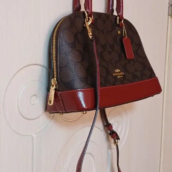 [BUNJANG] Coach Mini Sierra Satchel Bag / 코치 미니 시에라 사첼백