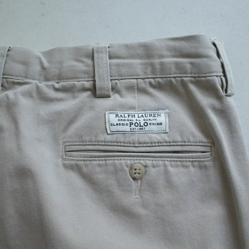 [SOLD OUT] 90s 빈티지 폴로 랄프로렌 해먼드 투턱 팬츠 34/30