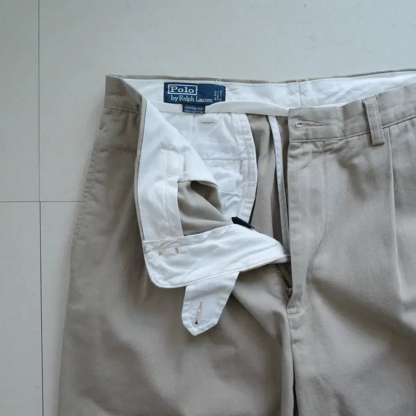 [SOLD OUT] 90s 빈티지 폴로 랄프로렌 해먼드 투턱 팬츠 34/30