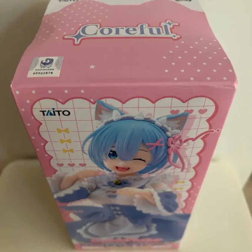 [SOLD OUT] 미개봉 리제로렘 고양이 메이드 리뉴얼 버젼
