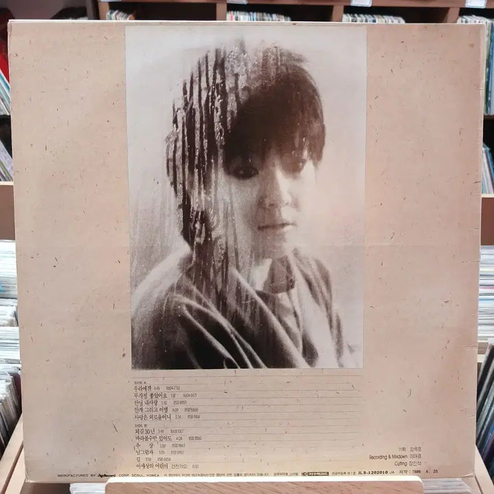 [BUNJANG] Noh Sa Yeon 1st Album LP Record / 가요 초반 노사연 1집 LP 음반