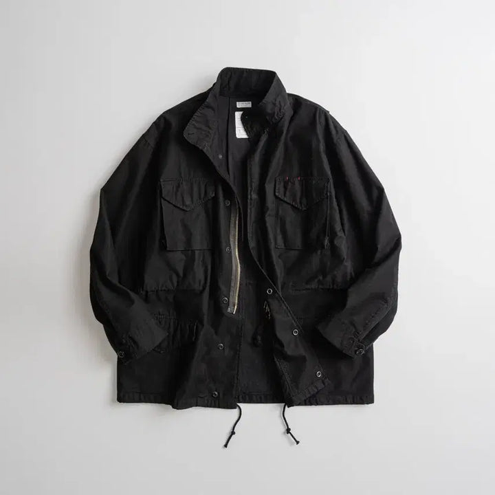 [BUNJANG] Behavior Dyed Field Jacket Anthracite / 비헤비어 / dyed m-s 필드자켓 앤트러사이트 / 4