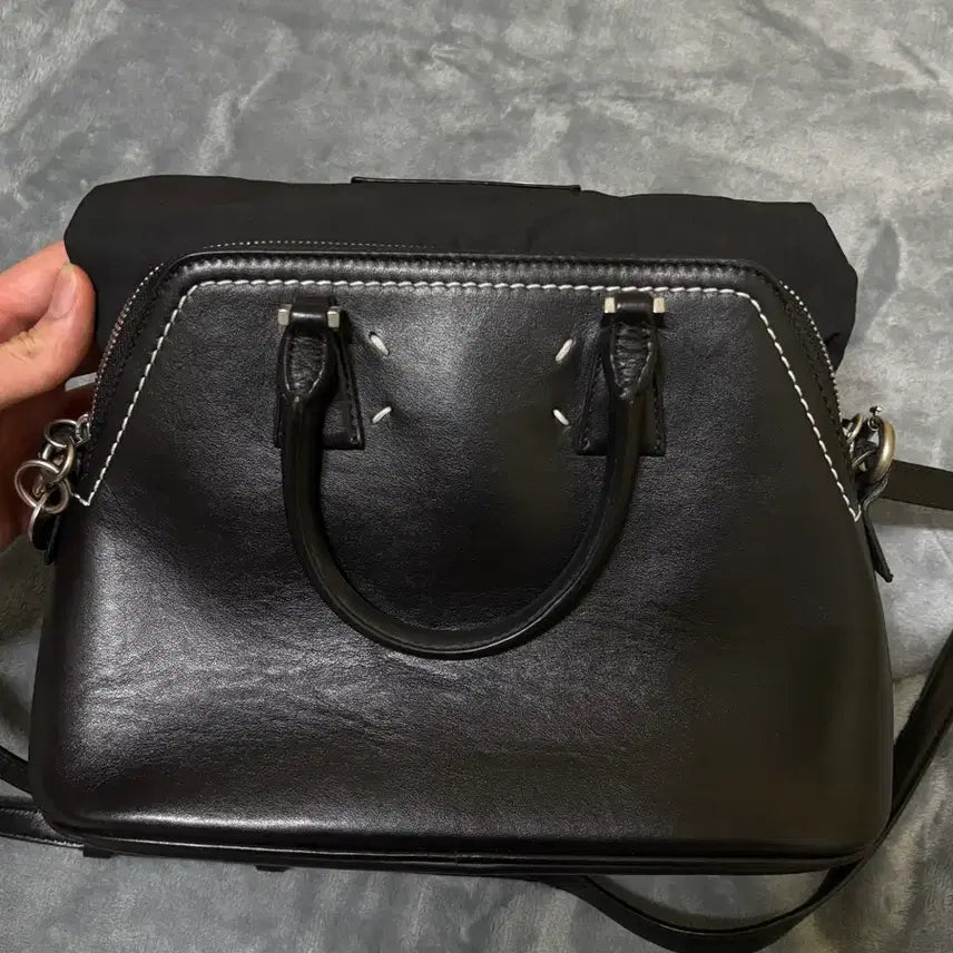 [BUNJANG] Maison Margiela 5AC Mini Black Tote Bag / 네고가능) [정품] 메종 마르지엘라 5AC 미니 블랙 토트백