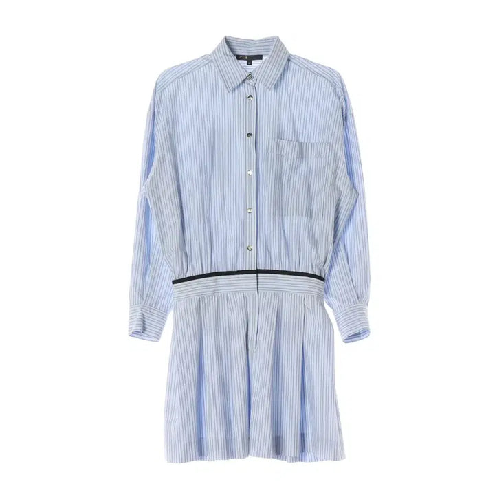 [BUNJANG] Maje Striped Shirt Dress / 마쥬 원피스 S