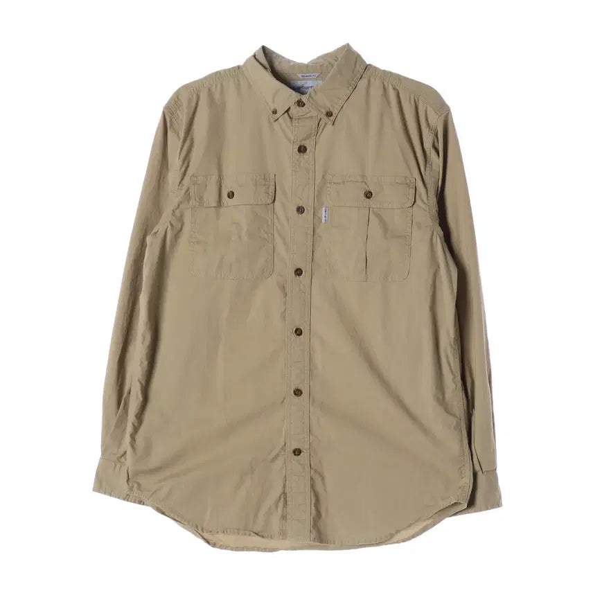 [BUNJANG] Carhartt Beige Shirt (M) / 칼하트 셔츠 베이지 M