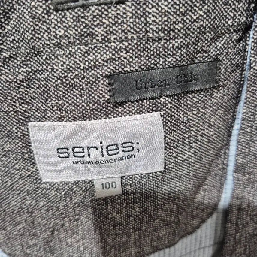 [BUNJANG] Series Gray Casual Blazer / 시리즈 그레이 캐주얼 블레이저