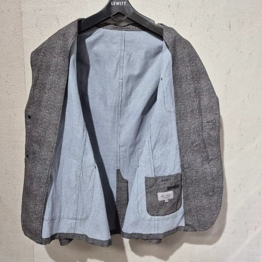 [BUNJANG] Series Gray Casual Blazer / 시리즈 그레이 캐주얼 블레이저