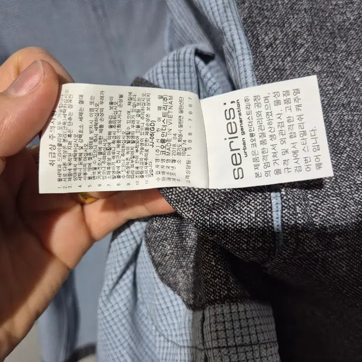 [BUNJANG] Series Gray Casual Blazer / 시리즈 그레이 캐주얼 블레이저