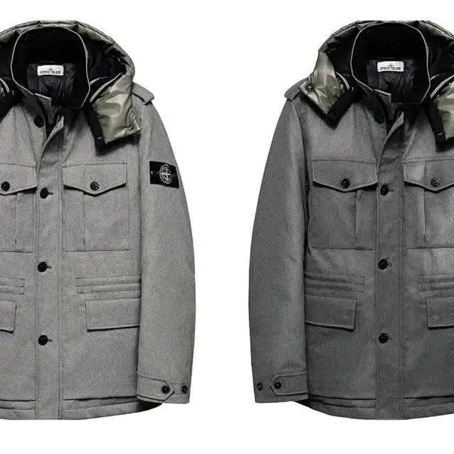 [SOLD OUT] 정품 스톤아일랜드 아이스 구스다운 패딩 자켓