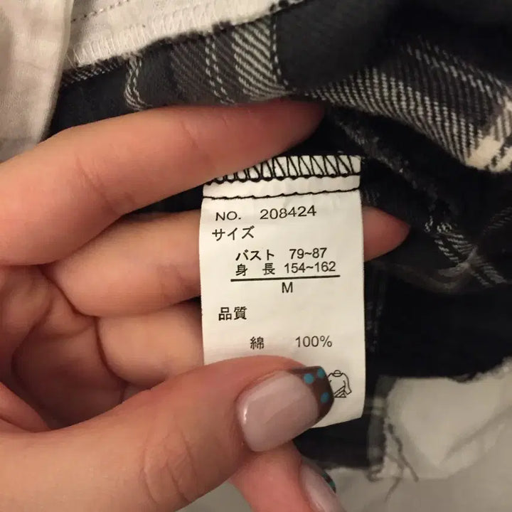 [SOLD OUT] JPN Vintage 모리걸 사와코깔 레이어드 셔츠 원피스