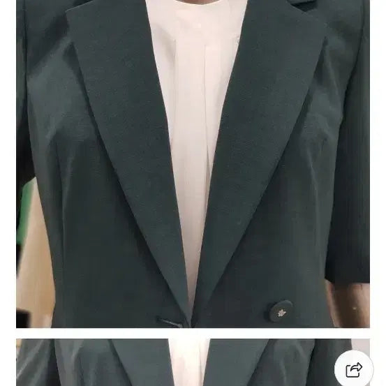 [SOLD OUT] 새상품)미니멈 고퀄정장 반팔자켓