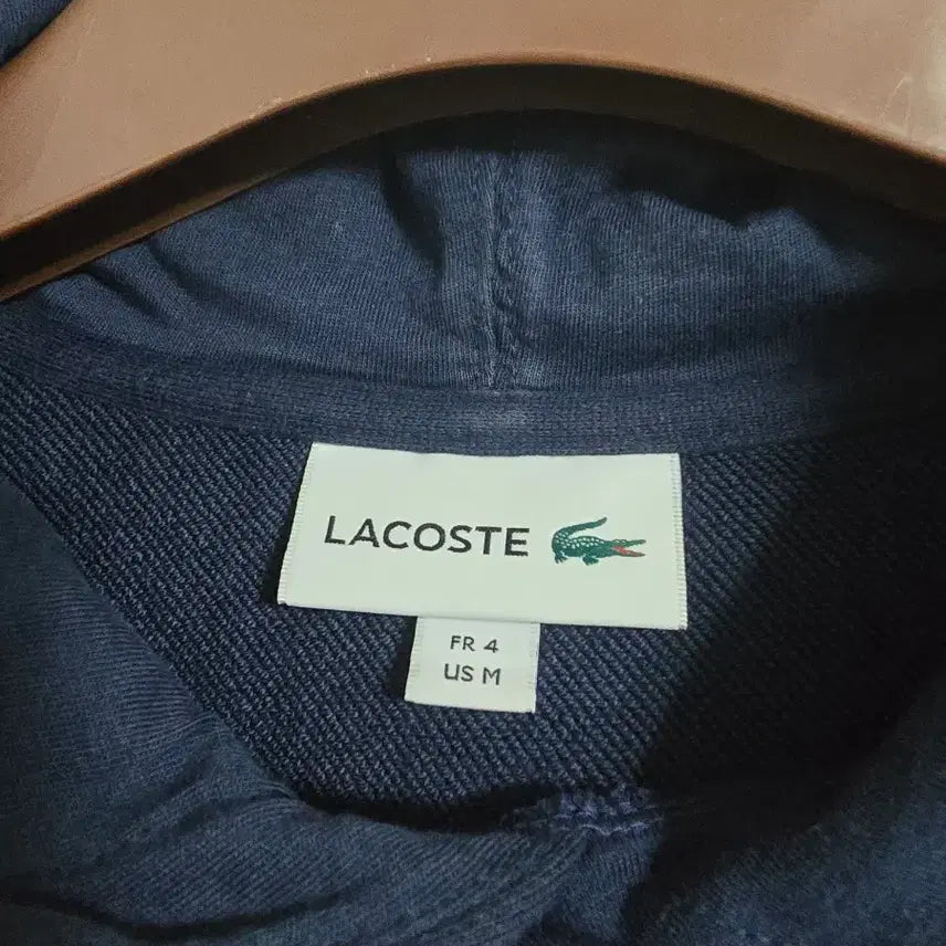 [BUNJANG] Lacoste Navy Hoodie US M / 라코스테 네이비 후드티 US M (4사이즈)
