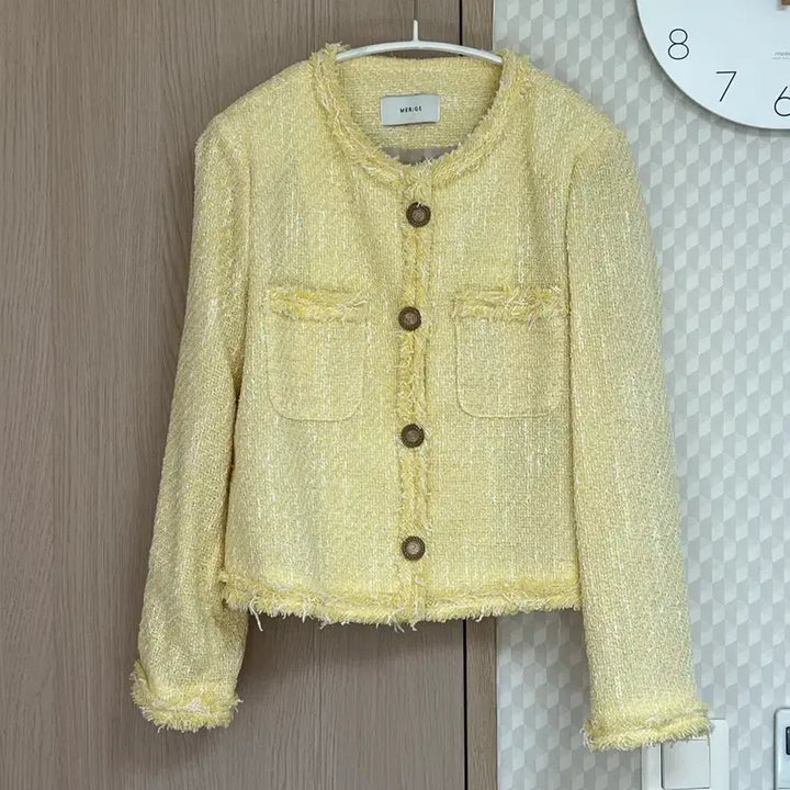 [BUNJANG] Page You Lemon Tweed Jacket / 페이지유 레몬 트위드자켓