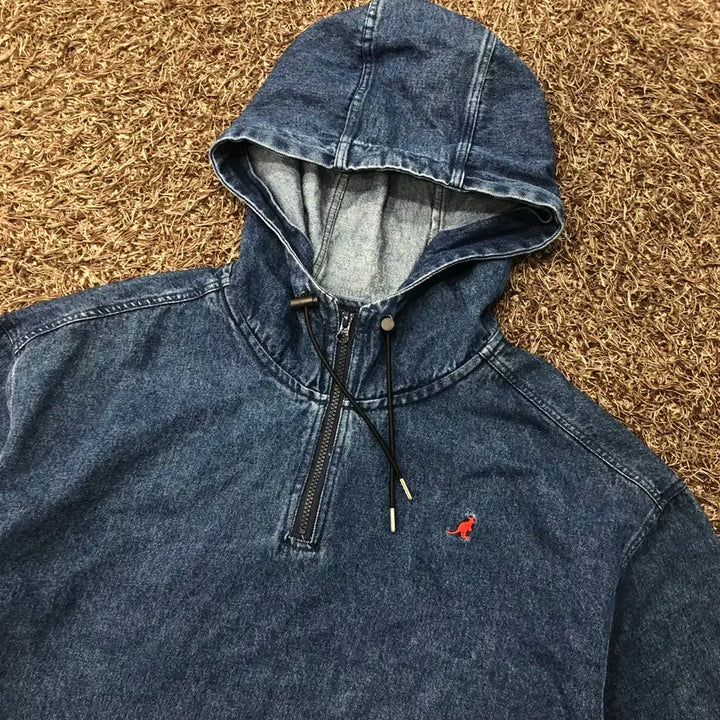 [BUNJANG] Kangol Denim Anorak Hooded Jacket / XL 캉골 데님 아노락 후드 자켓