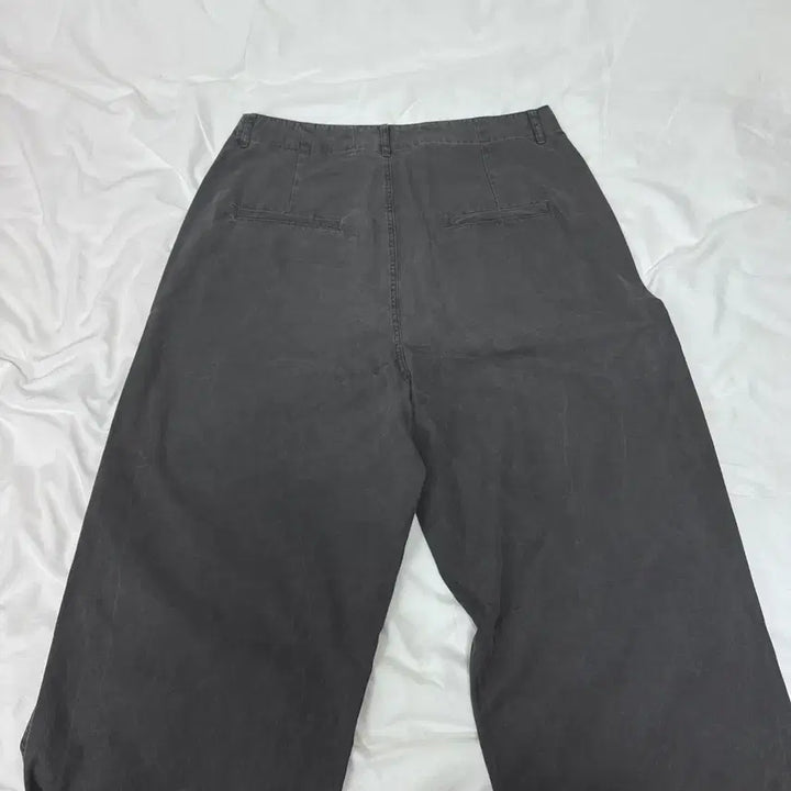 [BUNJANG] Skeletor Washed Fatigue Front Cargo Pants Charcoal XL / (1회착) 스켈리웩 워시드 퍼티그 프론트 카고 팬츠 차콜 XL
