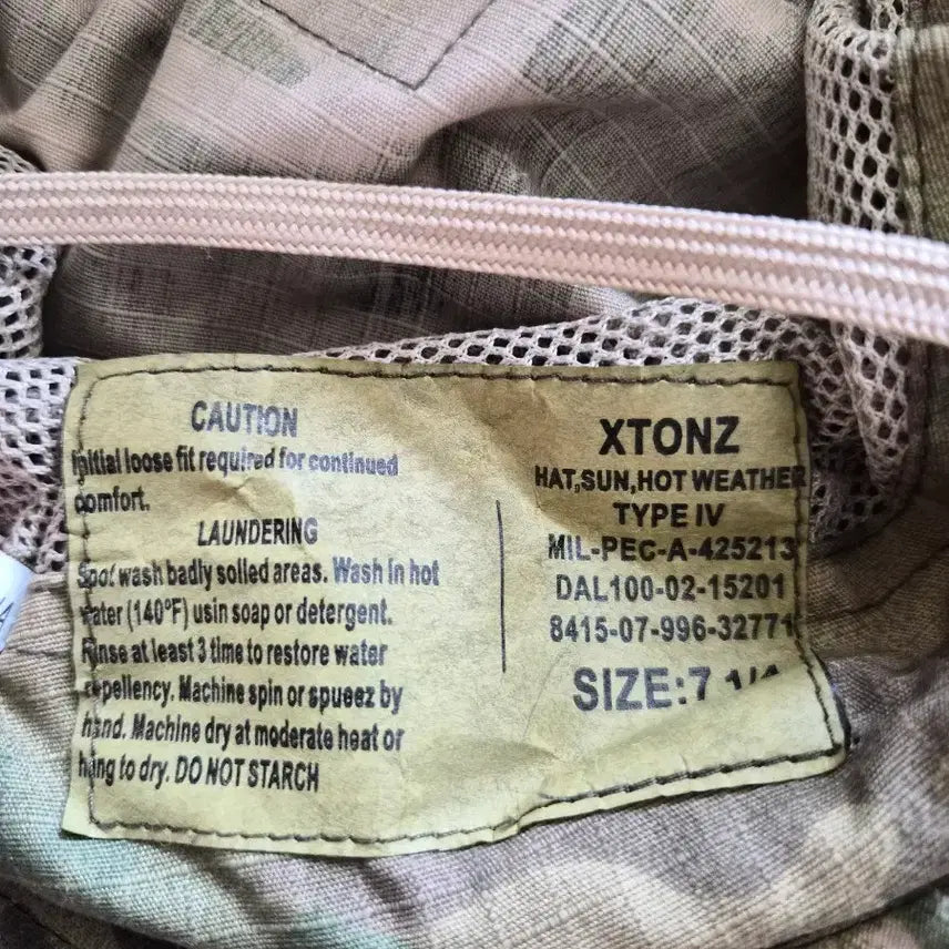 [SOLD OUT] XTonZ 멀티캠 부니햇 사이즈 7 1/4(56~57)