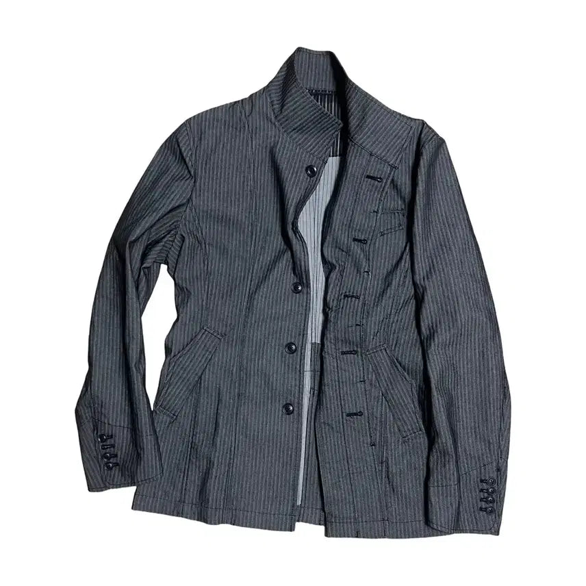[BUNJANG] Jofio Asymmetric Stripe Jacket / Jofio Asymmetric Stripe Jacket 자켓