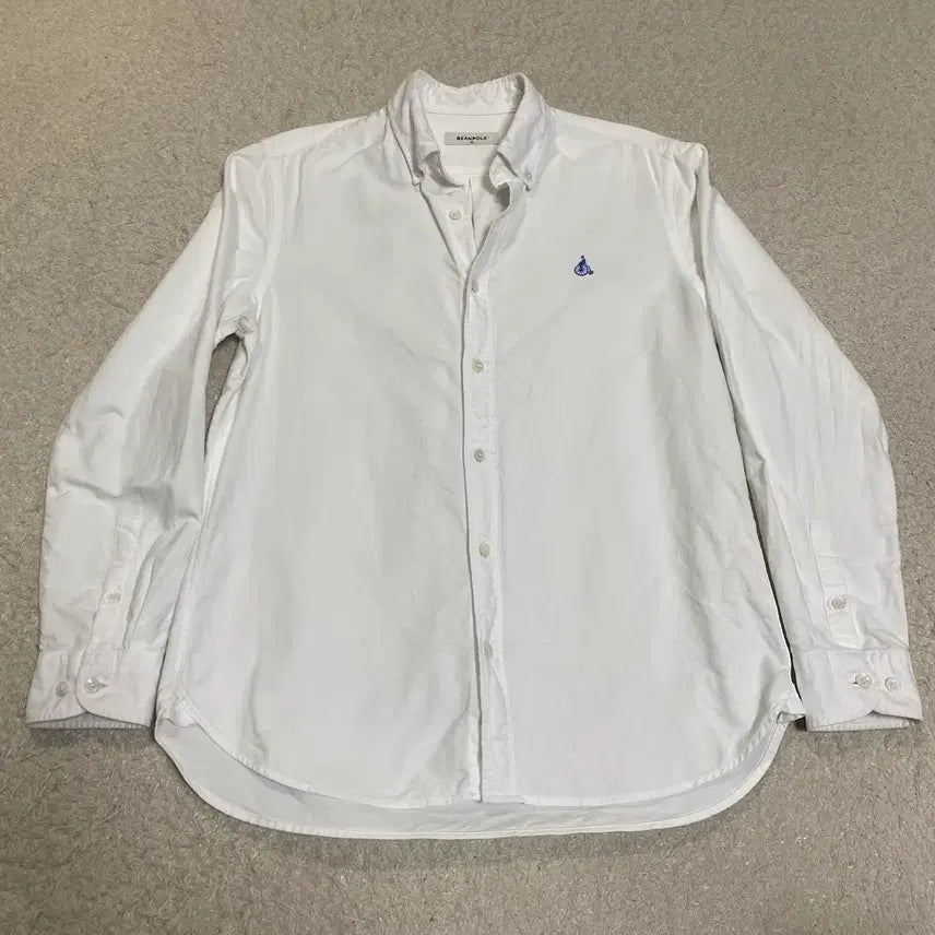 [BUNJANG] Beanpole White Shirt 95 / 빈폴 화이트 셔츠 95